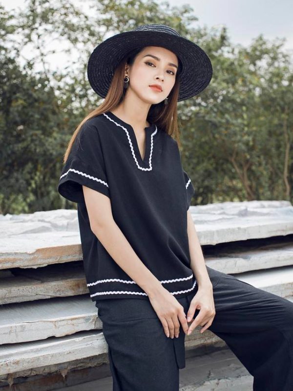 Áo sơ mi tay cộc điệu đà ZT11-59