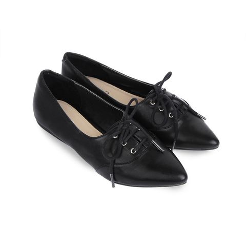 Giày búp bê xu hướng oxford mũi nhọn